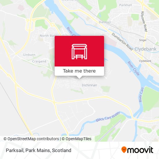 Parksail, Park Mains map