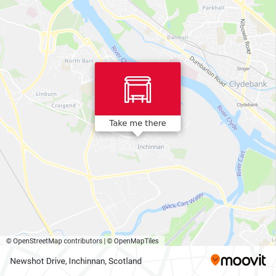 Newshot Drive, Inchinnan map
