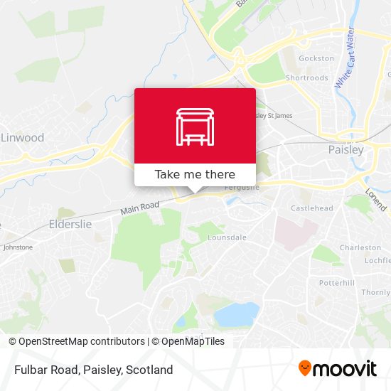 Fulbar Road, Paisley map