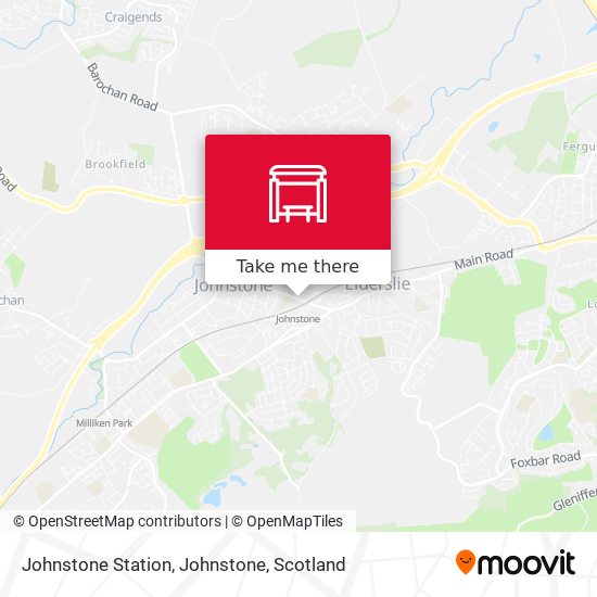 Johnstone Station, Johnstone map