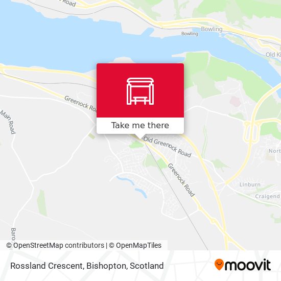 Rossland Crescent, Bishopton map