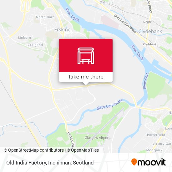 Old India Factory, Inchinnan map