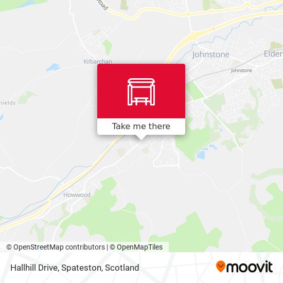 Hallhill Drive, Spateston map