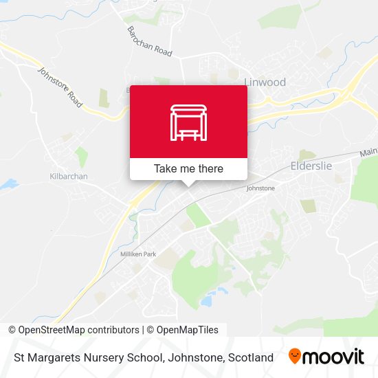 St Margarets Nursery School, Johnstone map