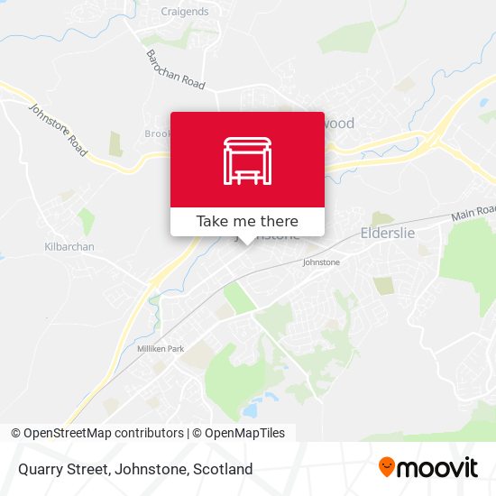 Quarry Street, Johnstone map