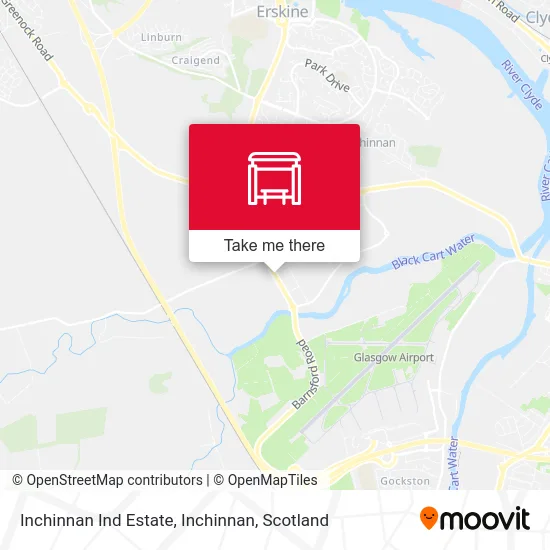 Inchinnan Ind Estate, Inchinnan map