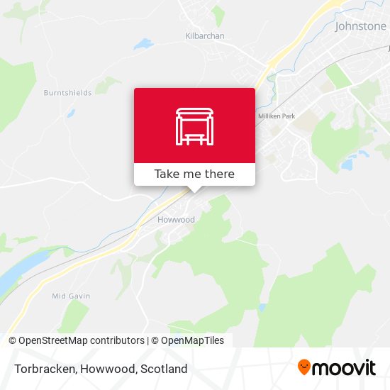 Torbracken, Howwood map
