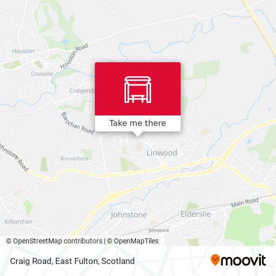 Craig Road, East Fulton map
