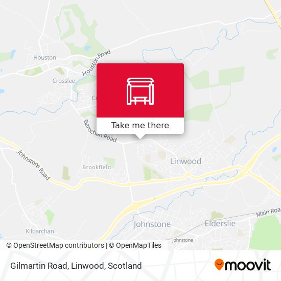Gilmartin Road, Linwood map