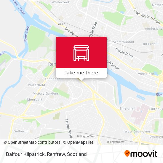 Balfour Kilpatrick, Renfrew map