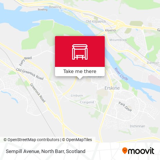 Sempill Avenue, North Barr map
