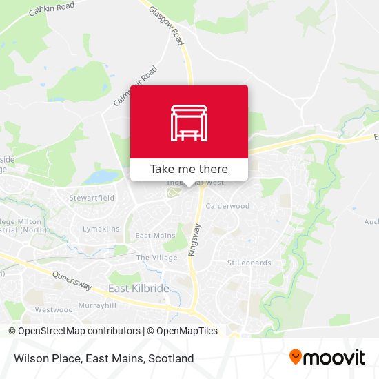 Wilson Place, East Mains map