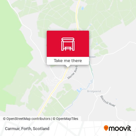 Carmuir, Forth map