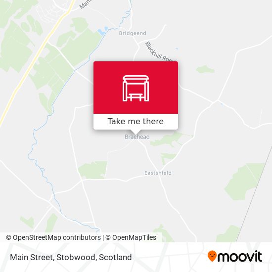 Main Street, Stobwood map