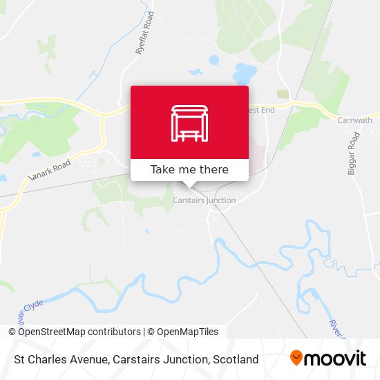 St Charles Avenue, Carstairs Junction map