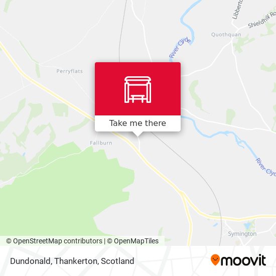 Dundonald, Thankerton map