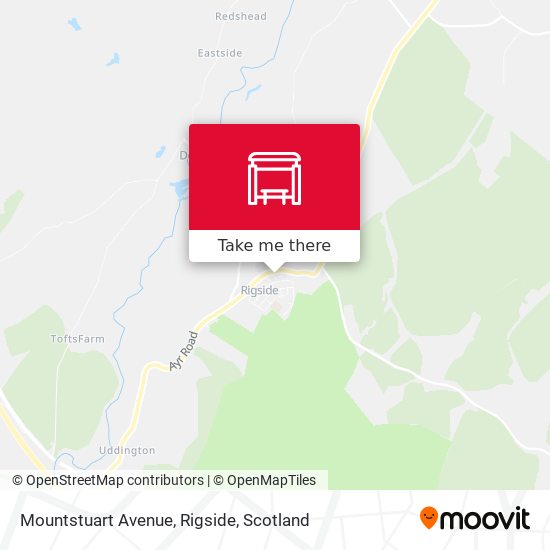 Mountstuart Avenue, Rigside map