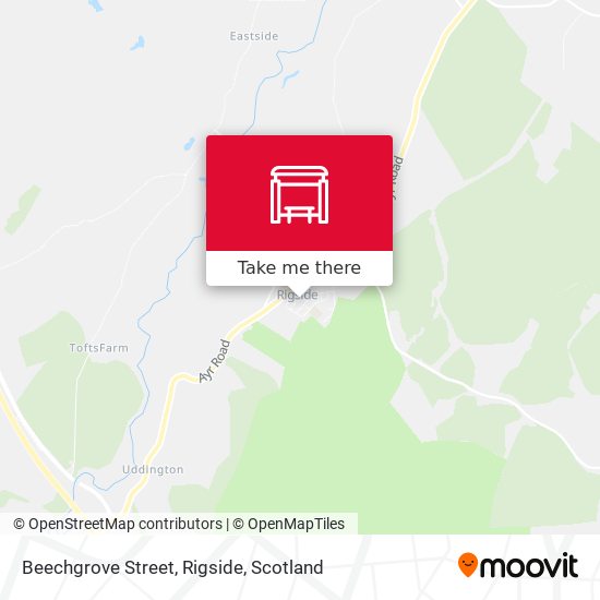 Beechgrove Street, Rigside map