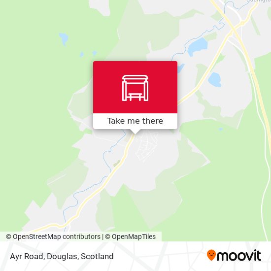 Ayr Road, Douglas map