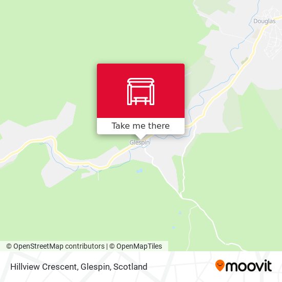 Hillview Crescent, Glespin map
