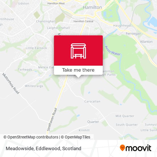 Meadowside, Eddlewood map