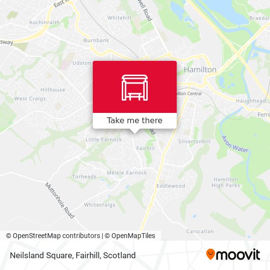 Neilsland Square, Fairhill map