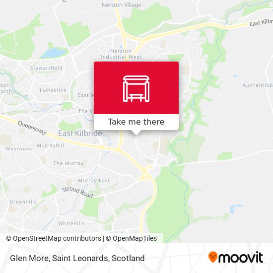 Glen More, Saint Leonards map