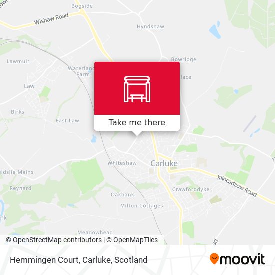 Hemmingen Court, Carluke map