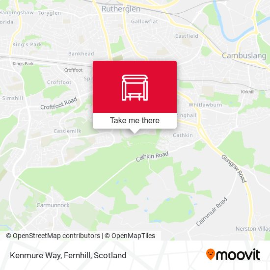 Kenmure Way, Fernhill map