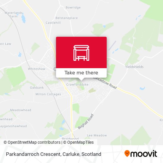 Parkandarroch Crescent, Carluke map