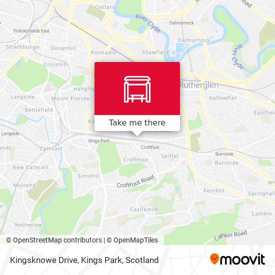 Kingsknowe Drive, Kings Park map