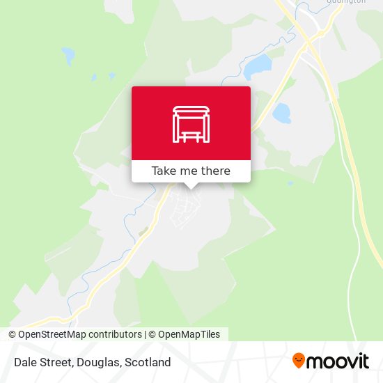 Dale Street, Douglas map