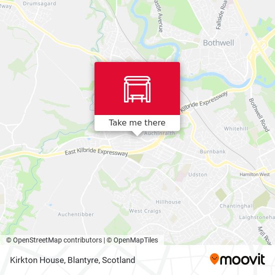 Kirkton House, Blantyre map