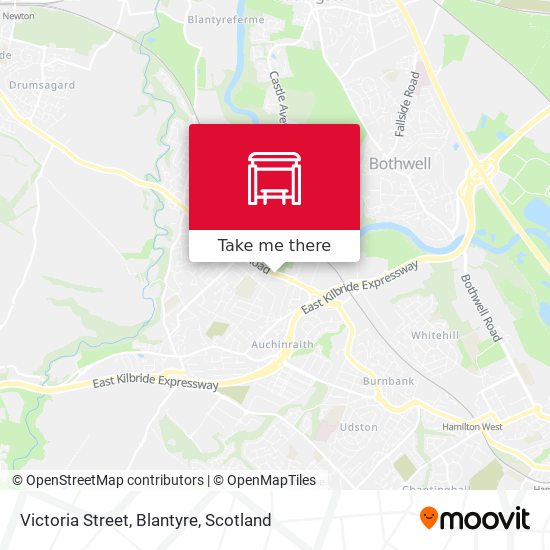 Victoria Street, Blantyre map