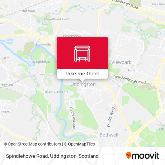 Spindlehowe Road, Uddingston map