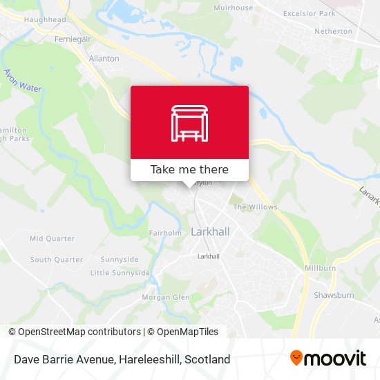 Dave Barrie Avenue, Hareleeshill map