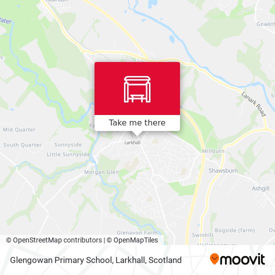 Glengowan Primary School, Larkhall map