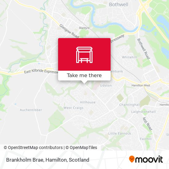 Brankholm Brae, Hamilton map