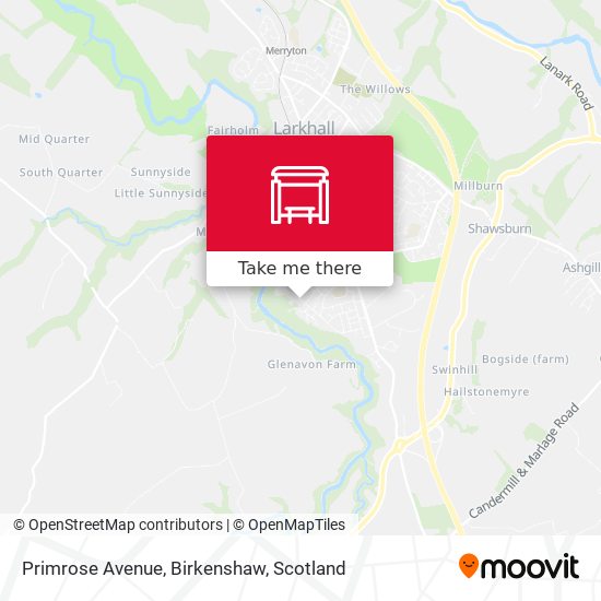 Primrose Avenue, Birkenshaw map