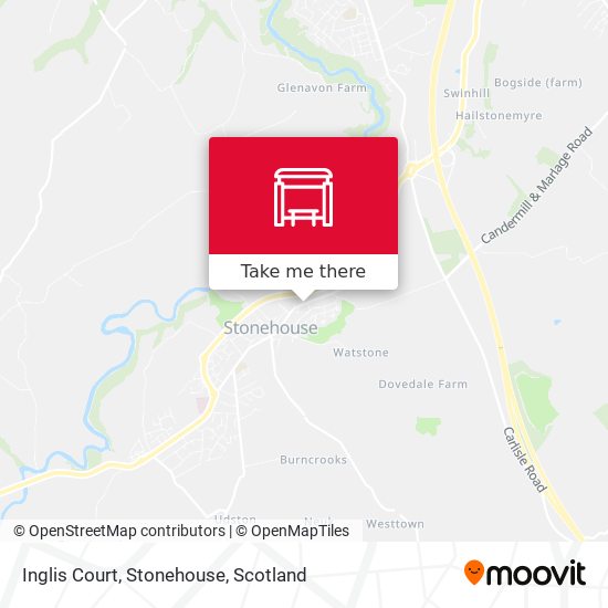 Inglis Court, Stonehouse map