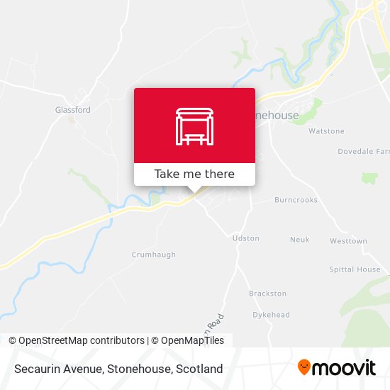 Secaurin Avenue, Stonehouse map