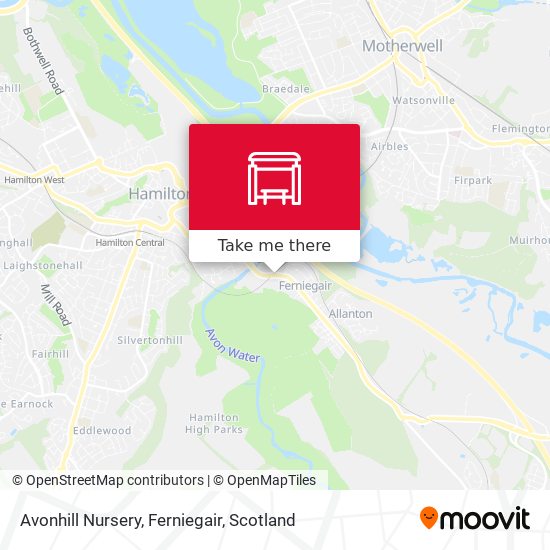 Avonhill Nursery, Ferniegair map