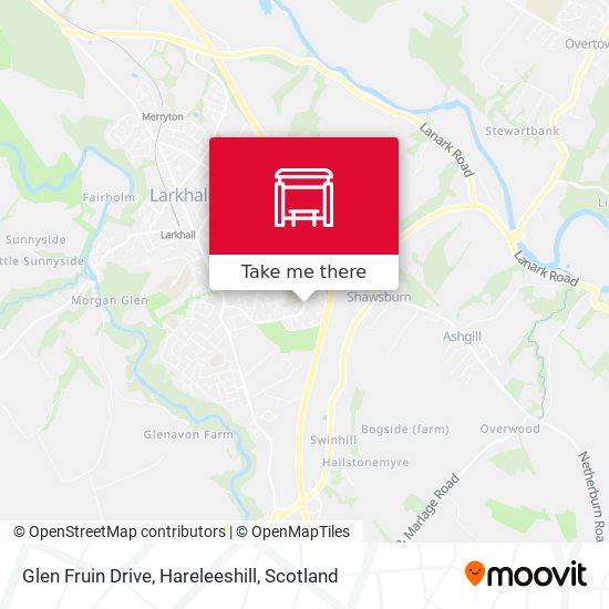 Glen Fruin Drive, Hareleeshill map