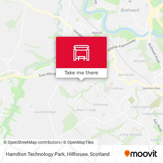 Hamilton Technology Park, Hillhouse map