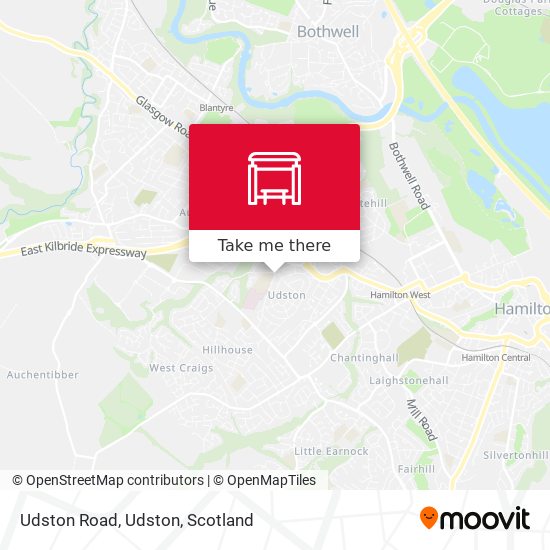 Udston Road, Udston map