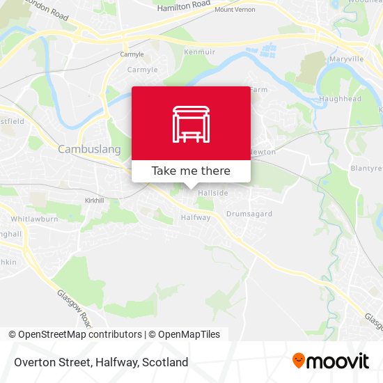Overton Street, Halfway map