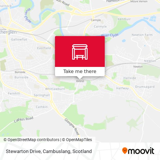 Stewarton Drive, Cambuslang map