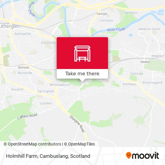 Holmhill Farm, Cambuslang map