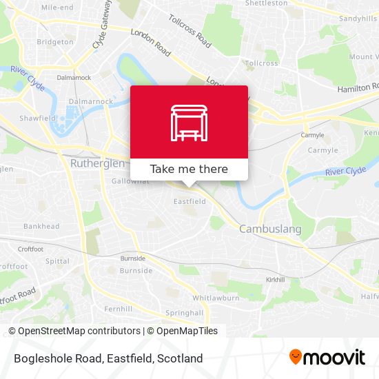 Bogleshole Road, Eastfield map