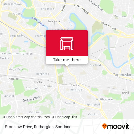 Stonelaw Drive, Rutherglen map